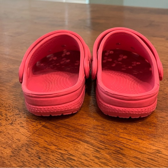 Crocs Dark Pink clog sandal shoe size 6-7 - Picture 7 of 10